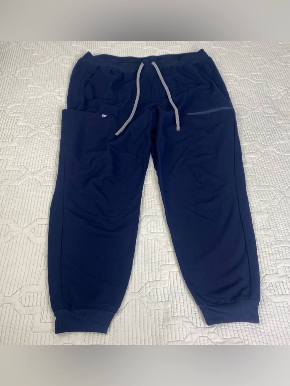 Fabletics Scrub Pants Jogger Women's Navy Blue XXL / 1X